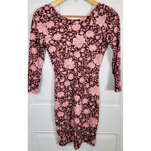 NWT Novella Royale Floral Bodycon Mini Dress Size XS